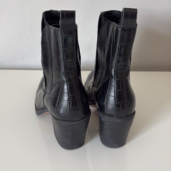 Black Ankle Booties - Picture 4 of 7
